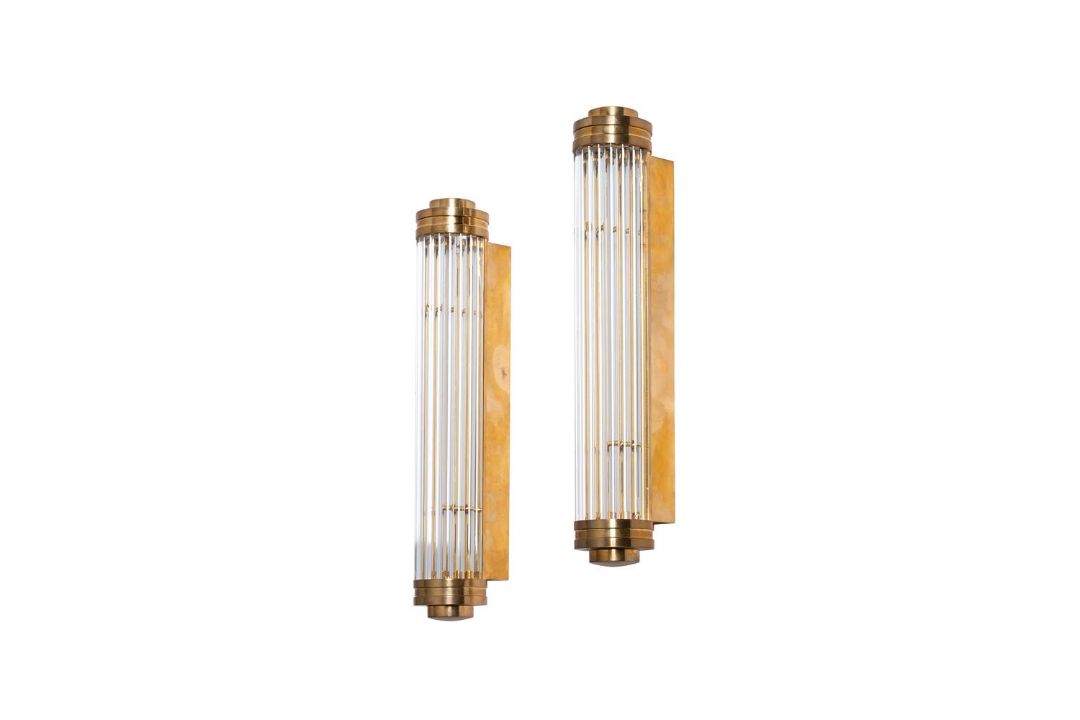 COLLIER WEBB (BRITISH), FOUR 'SHOT LIGHT CLASSIC' WALL LIGHTS, MODERN - Image 1 of 5