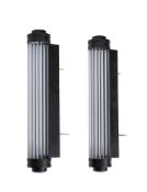 COLLIER WEBB (BRITISH), SIX 'SHOT LIGHT CLASSIC' WALL LIGHTS, MODERN