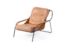 MARCO ZANUSO (ITALIAN, 1916-2001), FOR ZANOTTA, A 'MAGGIOLINA' LOUNGE CHAIR ,DESIGNED 1947, MODERN