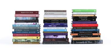 Ɵ A COLLECTION OF 42 HARDBACK BOOKS RELATING TO 17TH, 18TH AND 19TH CENTURY ARTISTS AND ART REFERENC