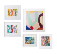 JOHNNY DEWE MATTHEWS (CONTEMPORARY), A SET OF FIVE PRINTS