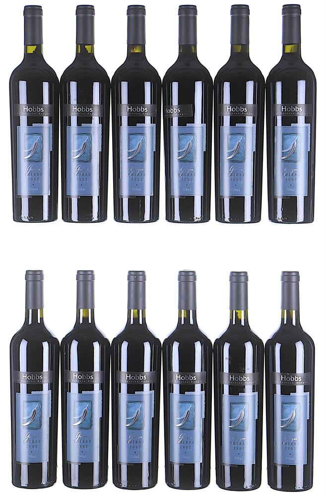 ß 2007 Hobbs, Gregor Shiraz, Barossa Valley - In Bond