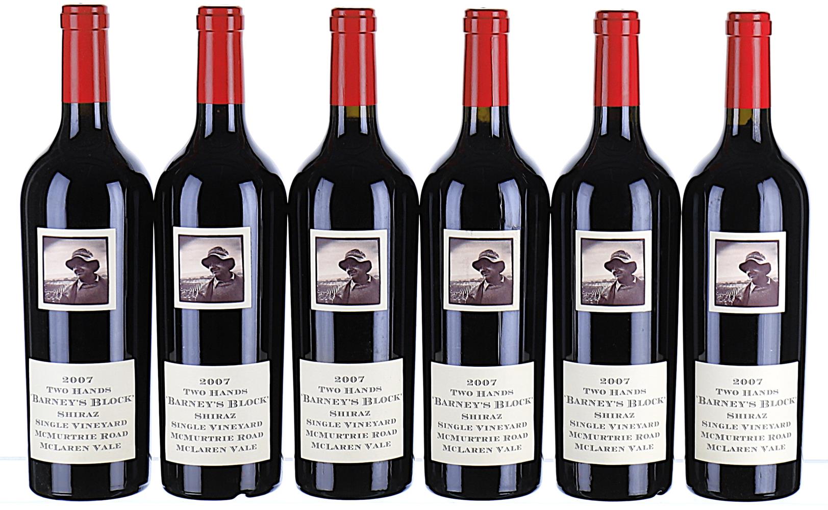 2007 Two Hands, Barneys Block Shiraz, McLaren Vale