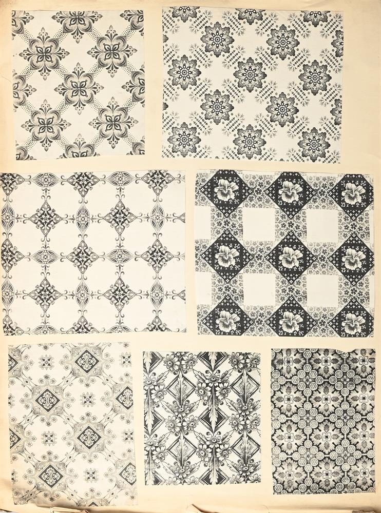 Ɵ A LARGE BOUND VOLUME OF TEXTILE DOCUMENT SAMPLES DATED 1902 - Image 17 of 17