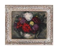 AMY NEVILLE (BRITISH 20TH CENTURY), STILL LIFE WITH FLOWERS IN A VASE