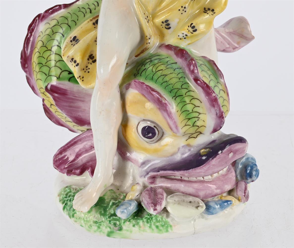 A BOW PORCELAIN MODEL OF NEPTUNE, CIRCA 1760 - Image 3 of 5