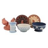 A SELECTION OF WEDGWOOD DRY-BODIED STONEWARES, SECOND HALF 20TH CENTURY