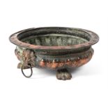A COPPER PLANTER OR WINE COOLER, DUTCH, 19TH CENTURY