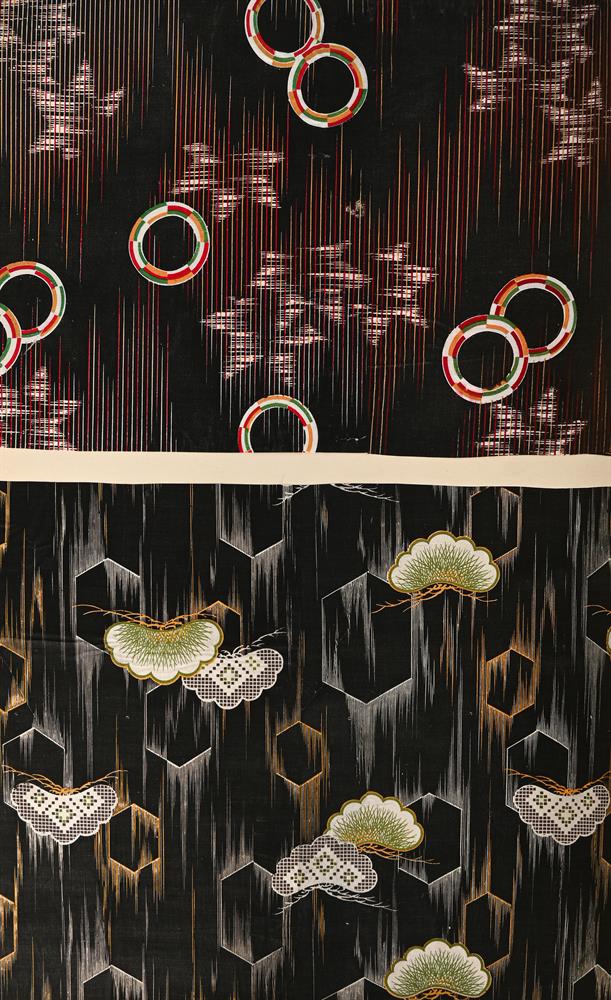 Ɵ A LARGE BOUND VOLUME OF TEXTILE DOCUMENT SAMPLES DATED 1902 - Image 5 of 17