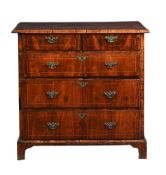 A GEORGE II MAHOGANY CHEST OF DRAWERS, CIRCA 1740