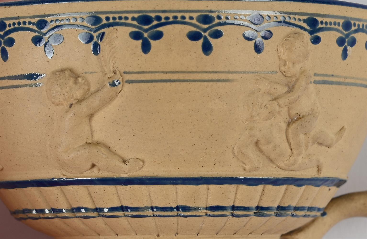 A WEDGWOOD CANEWARE TEA CUP AND SAUCER, CIRCA 1790 - Image 2 of 3