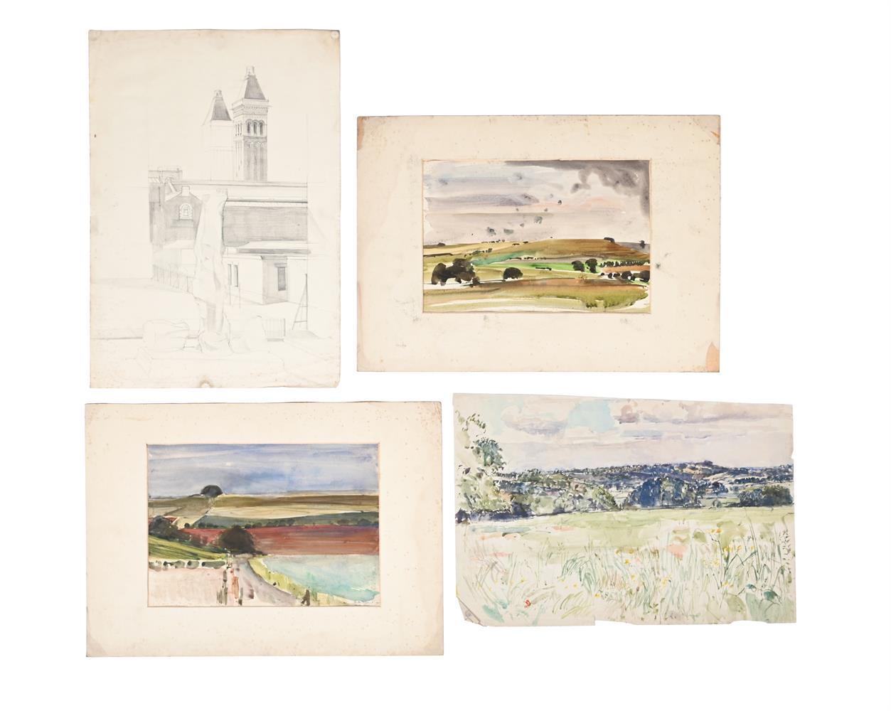 λ KEITH GRANT (BRITISH B. 1930), NEAR AVEBURY, WILTSHIRE - Image 3 of 7