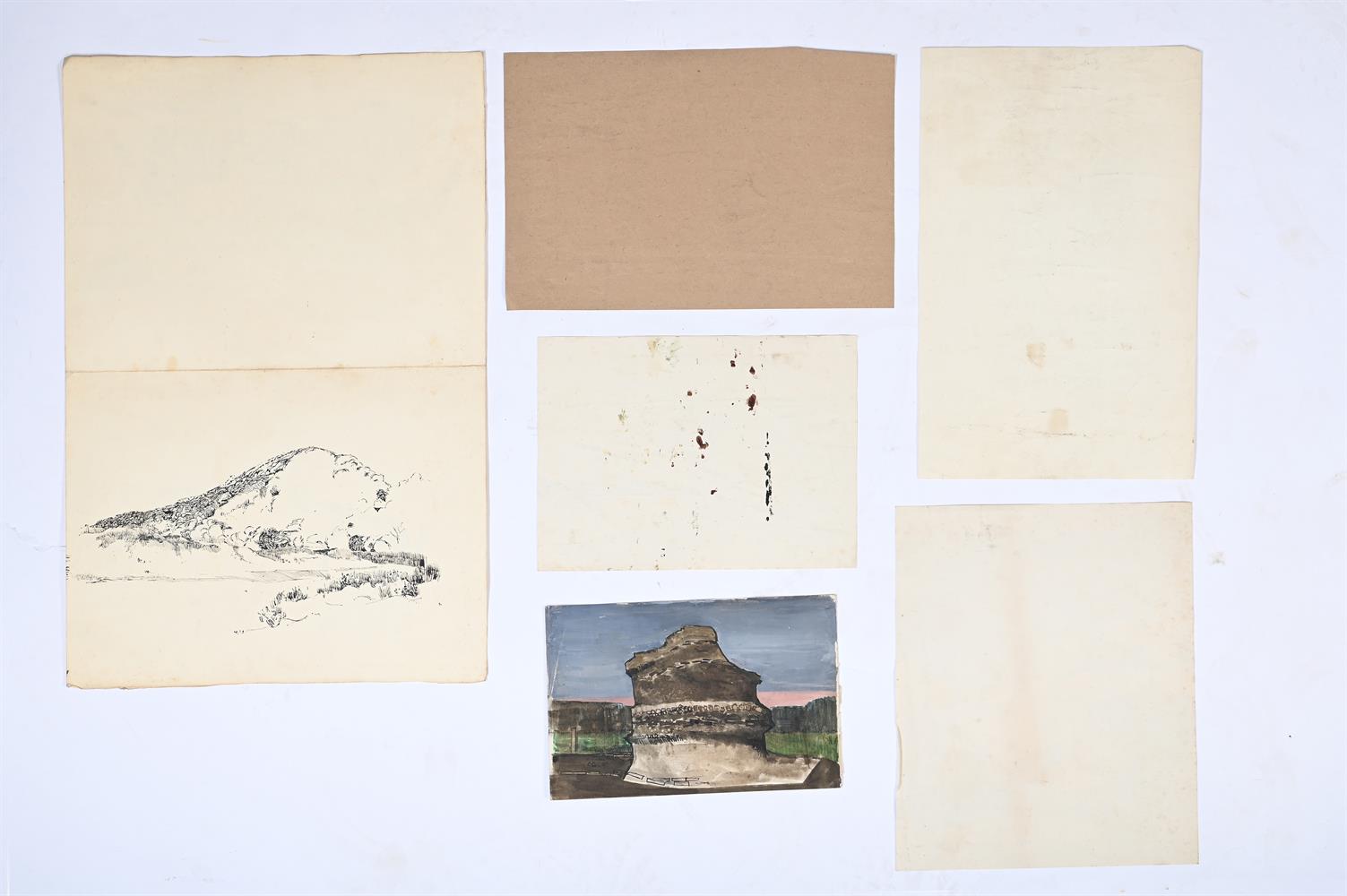 λ KEITH GRANT (BRITISH B. 1930), NEAR AVEBURY, WILTSHIRE - Image 5 of 7