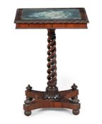 Y A GEORGE IV ROSEWOOD OCCASIONAL TABLE, IN THE MANNER OF GILLOWS, CIRCA 1825