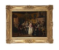 ENGLISH SCHOOL (19TH CENTURY), THE MARRIAGE PROPOSAL