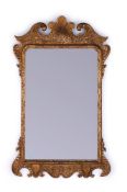 A GILT-GESSO MIRROR OF GEORGE II STYLE, 20TH CENTURY