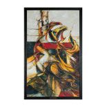 λ DIAMANTIS STAGIDIS (GREEK B. 1959), BACCHANALIAN FEAST II