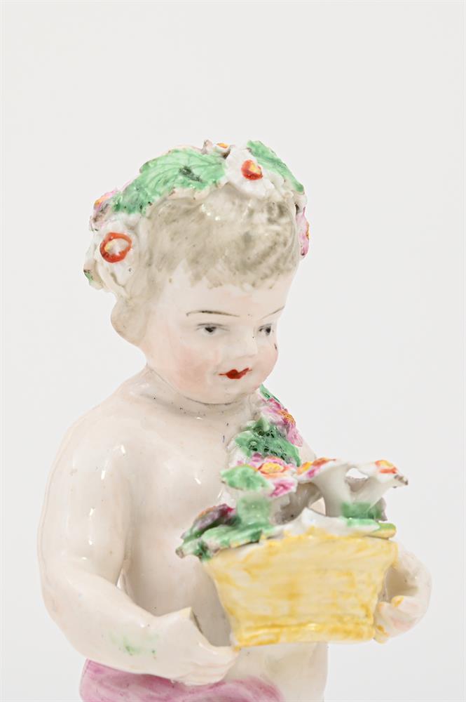 A PAIR OF DERBY CHAMBER CANDLESTICKS, CIRCA 1765 - Image 3 of 7