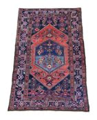 A BAKHTIARI RUG
