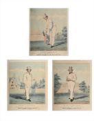 A SET OF THREE SKETCHES AT LORD'S GROUND (3)