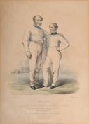 C. COUSENS (19TH CENTURY) AFTER C. GRAF, PORTRAITS OF ALFRED MYNN ESQ. AND N. FELIX ESQ.