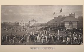 AFTER HENRY BARRAUD, LORD'S GROUND