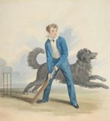ROBERT BRERETON (BRITISH 19TH CENTURY), PORTRAIT OF MASTER EDWARD SAMUEL EVANS HARTOPP