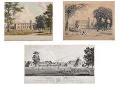 E. PRETTY AND R. REEVE (BRITISH EARLY 19TH CENTURY) RUGBY SCHOOL AS IT APPEAR'D IN THE YEAR 1809Etc