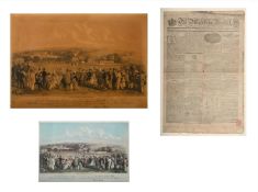 HENRY WARD (BRITISH 19TH CENTURY), MATCH PLAYED AT CANTERBURY ON MONDAY (3)