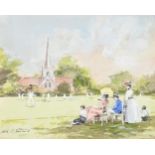 λ JOHN STRICKLAND GOODALL (BRITISH 1908-1996), THE CRICKET MATCH