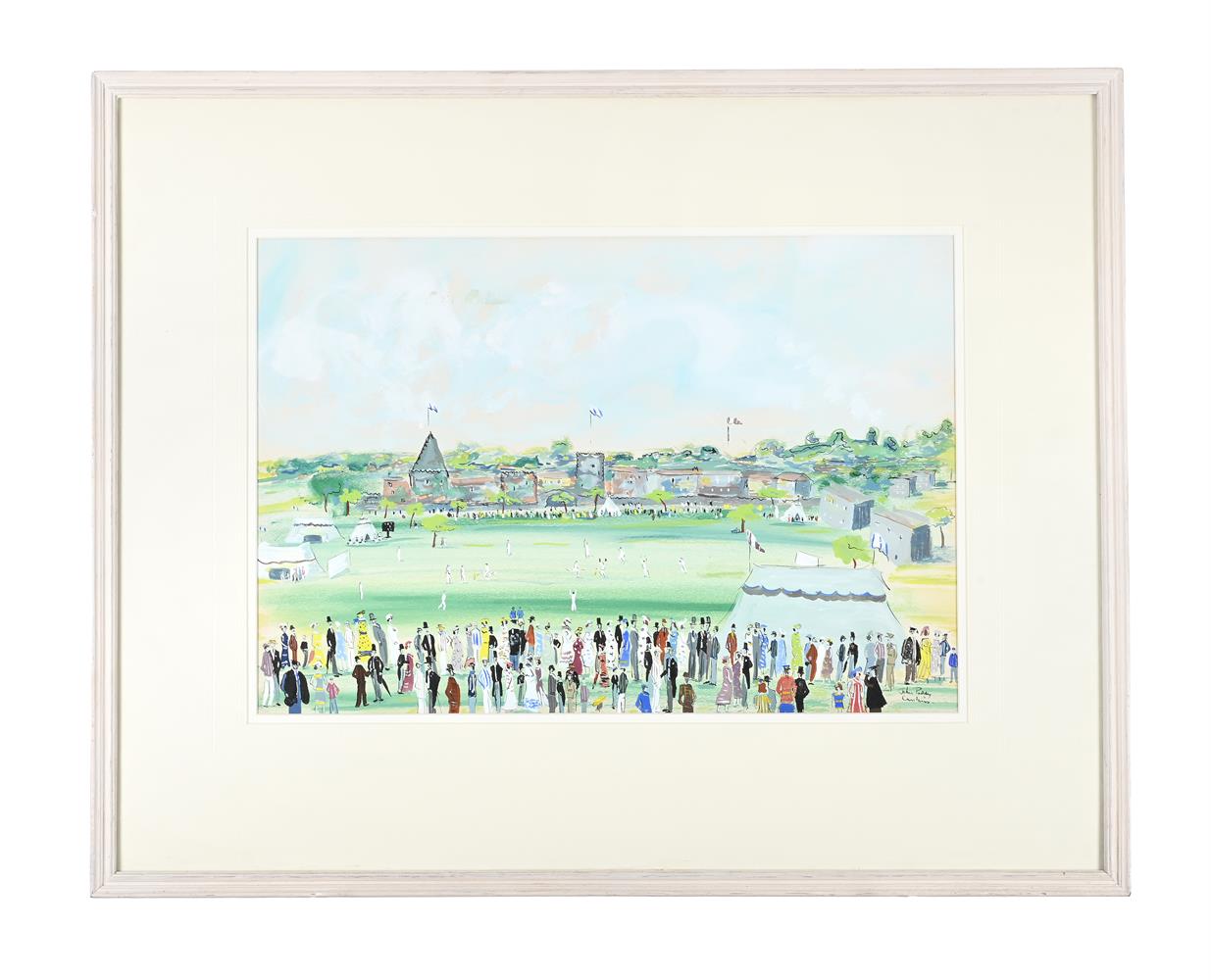 λ JOHN PADDY CARSTAIRS (BRITISH 1916-1970), COUNTRY CRICKET - Image 2 of 3