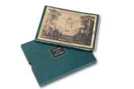 Ɵ A PANORAMA LITHOGRAPH OF THE FUNERAL PROCESSION OF EMPEROR NAPOLEON, 19TH CENTURY
