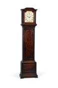 A FINE GEORGE III SMALL MAHOGANY DOMESTIC MONTH GOING LONGCASE REGULATOR WITH ‘LUDLUM’ PENDULUM