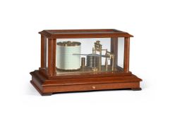 A MAHOGANY CASED BAROGRAPH