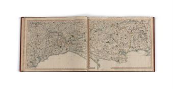 Ɵ CARY, GEORGE AND JOHN 'CARY’S IMPROVED MAP OF ENGLAND AND WALES…'