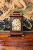 A GEORGE III MAHOGANY TABLE CLOCK CIRCA 1770, CHARLES PENTON, LONDON