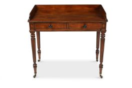 Y A REGENCY MAHOGANY DRESSING TABLE, ATTRIBUTED TO GILLOWS, CIRCA 1815