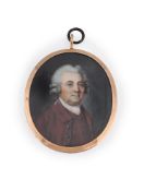 JOHN RISING (1763-1837), MINIATURE PORTRAIT OF JAMES DEWAR