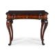 Y AN ITALIAN ROSEWOOD, WALNUT AND CEDAR SERPENTINE SIDE TABLE, LATE 18TH CENTURY - Image 2 of 4