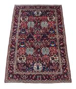 A BAKHTIAR CARPET, OF GARDEN DESIGN