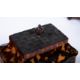 Y A GROUP OF FOUR GEORGE III TORTOISESHELL TEA CADDIES, CIRCA 1780 - Image 3 of 4