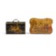 A GEORGE II BLACK AND GILT JAPANNED TEA CADDY, MID 18TH CENTURY - Image 3 of 3