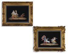 FELICE SANTOLINI AFTER GIULIO ROMANO, A PAIR OF GRAND TOUR MYTHOLOGICAL GOUACHES