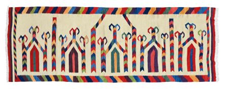 A KONYA SAF KILIM RUNNER
