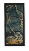 A TAPESTRY FRAGMENT DEPICTING FEUILLES DU CHOUX (CABBAGE LEAF)