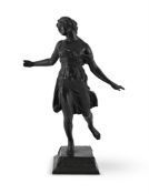 EDITH MARYON (1872-1924), A BRONZE FIGURE OF MAUD ALLAN- DANCE OF ANITRA, DATED 1909