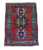 A CAUCASIAN KAZAK RUG