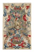 A SOHO ARABESQUE TAPESTRY, ATTRIBUTED TO JOSHUA MORRIS, CIRCA 1720-1730