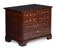 A GEORGE III MAHOGANY BACHELOR'S CHEST, CIRCA 1760