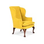 A GEORGE I WALNUT WING ARMCHAIR, CIRCA 1720